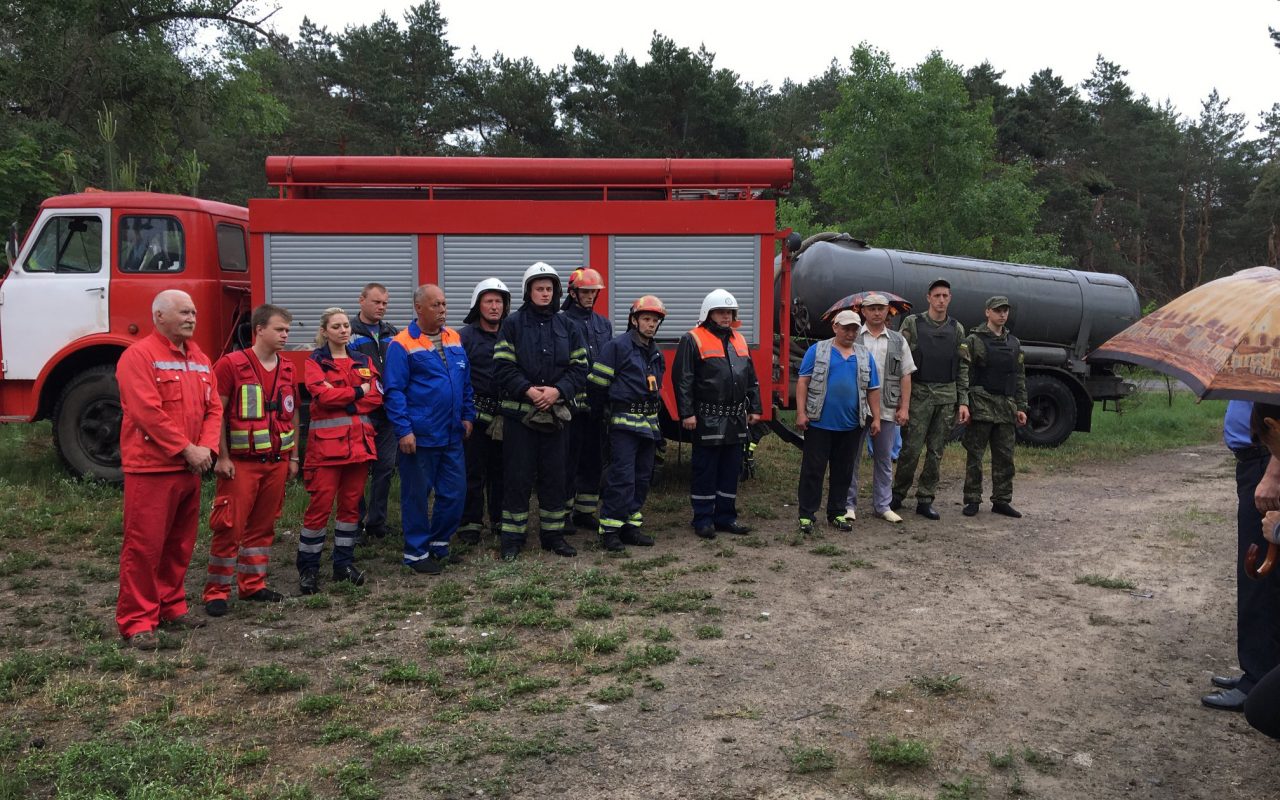 Навчання з пожежогасіння в Старобільську 04